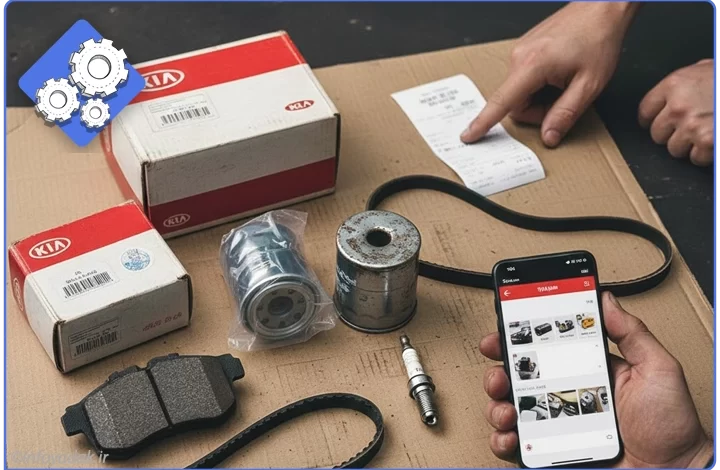 اشتباهات رایج در خرید لوازم یدکی کیا